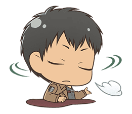 Attack on Titan Chimi-Chara Ver. sticker #47020