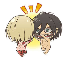 Attack on Titan Chimi-Chara Ver. sticker #47029