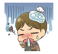 Attack on Titan Chimi-Chara Ver. sticker #47030