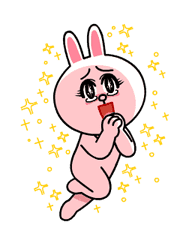 LINE Characters: Burning Emotion sticker #1317050