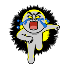 LINE Characters: Burning Emotion sticker #1317053