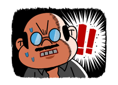 LINE Characters: Burning Emotion sticker #1317057