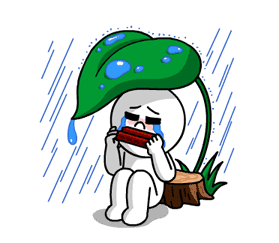 LINE Characters: Burning Emotion sticker #1317061
