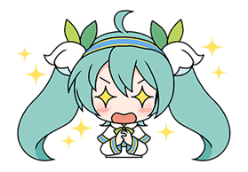 Hatsune Miku SNOW MIKU Collection sticker #3583078