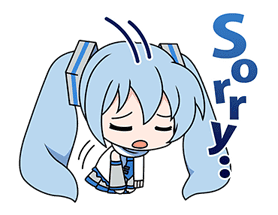 Hatsune Miku SNOW MIKU Collection sticker #3583087