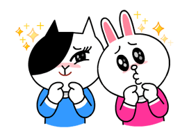 Cony and Jessica: Girls Night Out sticker #4824610