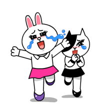 Cony and Jessica: Girls Night Out sticker #4824614