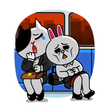 Cony and Jessica: Girls Night Out sticker #4824618