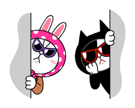 Cony and Jessica: Girls Night Out sticker #4824623