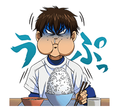 Ace of Diamond sticker #5138039