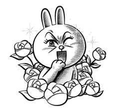 LINE Characters: Hamming It Up sticker #5607182