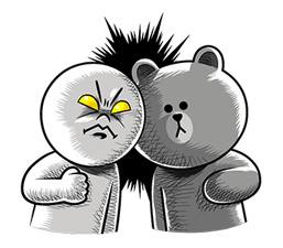 LINE Characters: Hamming It Up sticker #5607205