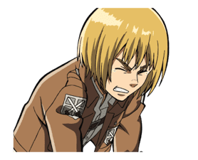 Moving! Attack on Titan sticker #6622245