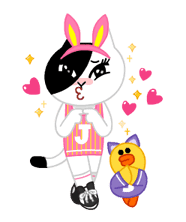 LINE Characters: Party Time sticker #6829299