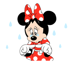 Lovely Mickey and Minnie sticker #7432707