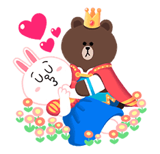 LINE Friends: Fairy Tales sticker #7670740