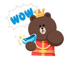 LINE Friends: Fairy Tales sticker #7670766