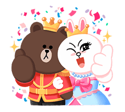 LINE Friends: Fairy Tales sticker #7670768
