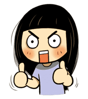 Smile Brush sticker #2151