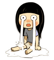 Smile Brush sticker #2155