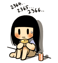 Smile Brush sticker #2160