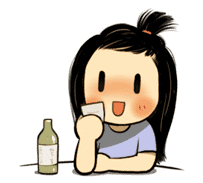 Smile Brush sticker #2165