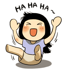 Smile Brush sticker #2167