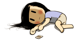 Smile Brush sticker #2170