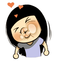 Smile Brush sticker #2171