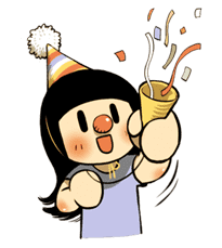 Smile Brush sticker #2172