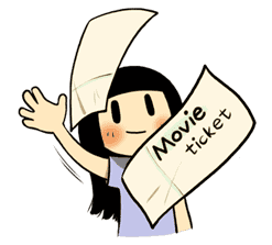 Smile Brush sticker #2184