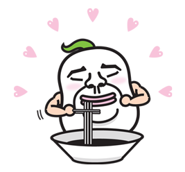 Daikon Bros sticker #2700