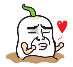 Daikon Bros sticker #2703