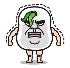 Daikon Bros sticker #2706