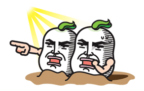 Daikon Bros sticker #2711