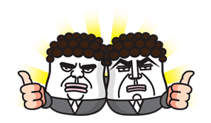 Daikon Bros sticker #2713