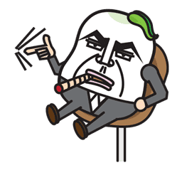 Daikon Bros sticker #2719