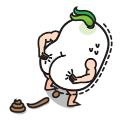 Daikon Bros sticker #2726