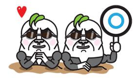 Daikon Bros sticker #2730