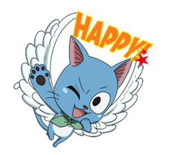 FAIRY TAIL Action Stickers! sticker #10346451