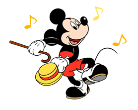 Mickey Mouse in Motion sticker #10467627