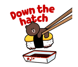 Brown and Cony Fun Size Pack sticker #11088018