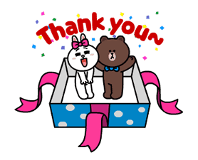 Brown and Cony Fun Size Pack sticker #11088024