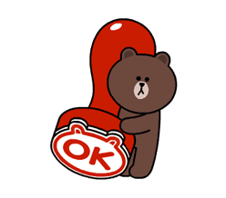 Brown and Cony Fun Size Pack sticker #11088025