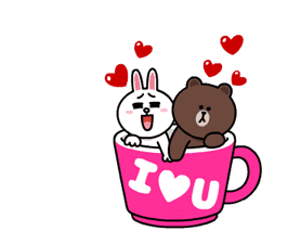 Brown and Cony Fun Size Pack sticker #11088030