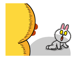 Brown and Cony Fun Size Pack sticker #11088034