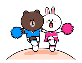 Brown and Cony Fun Size Pack sticker #11088038