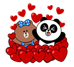CHOCO & Pangyo's Love Punch sticker #12623014