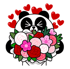 CHOCO & Pangyo's Love Punch sticker #12623016