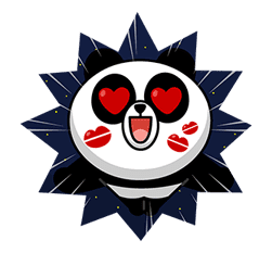 CHOCO & Pangyo's Love Punch sticker #12623018